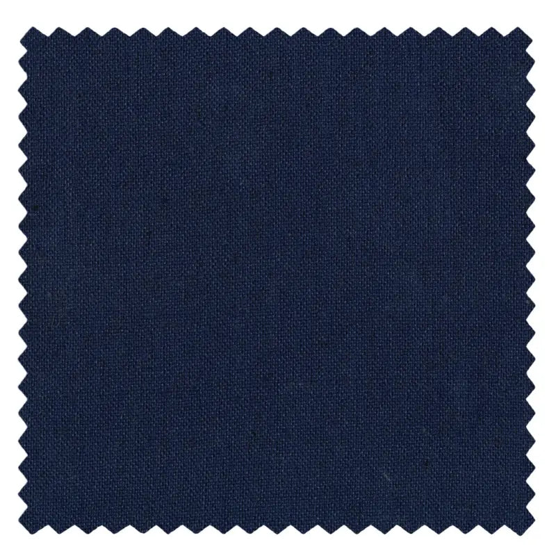 DraperyUS Custom Roman Shades Obsidian Blue