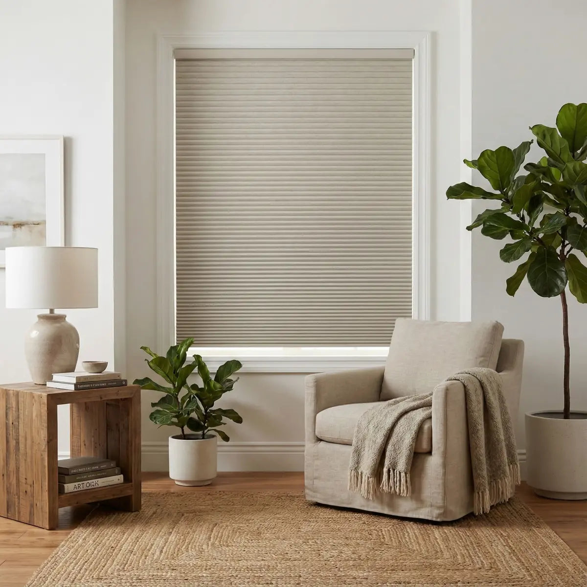 Custom Blackout Honeycomb Shades - 15 Colors Available