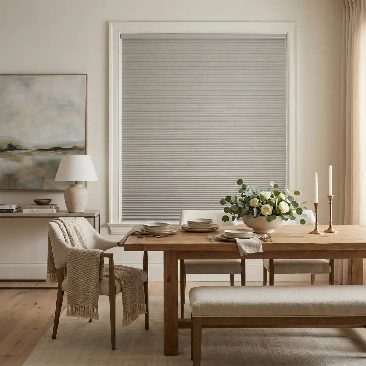 Custom Blackout Honeycomb Shades - 15 Colors Available