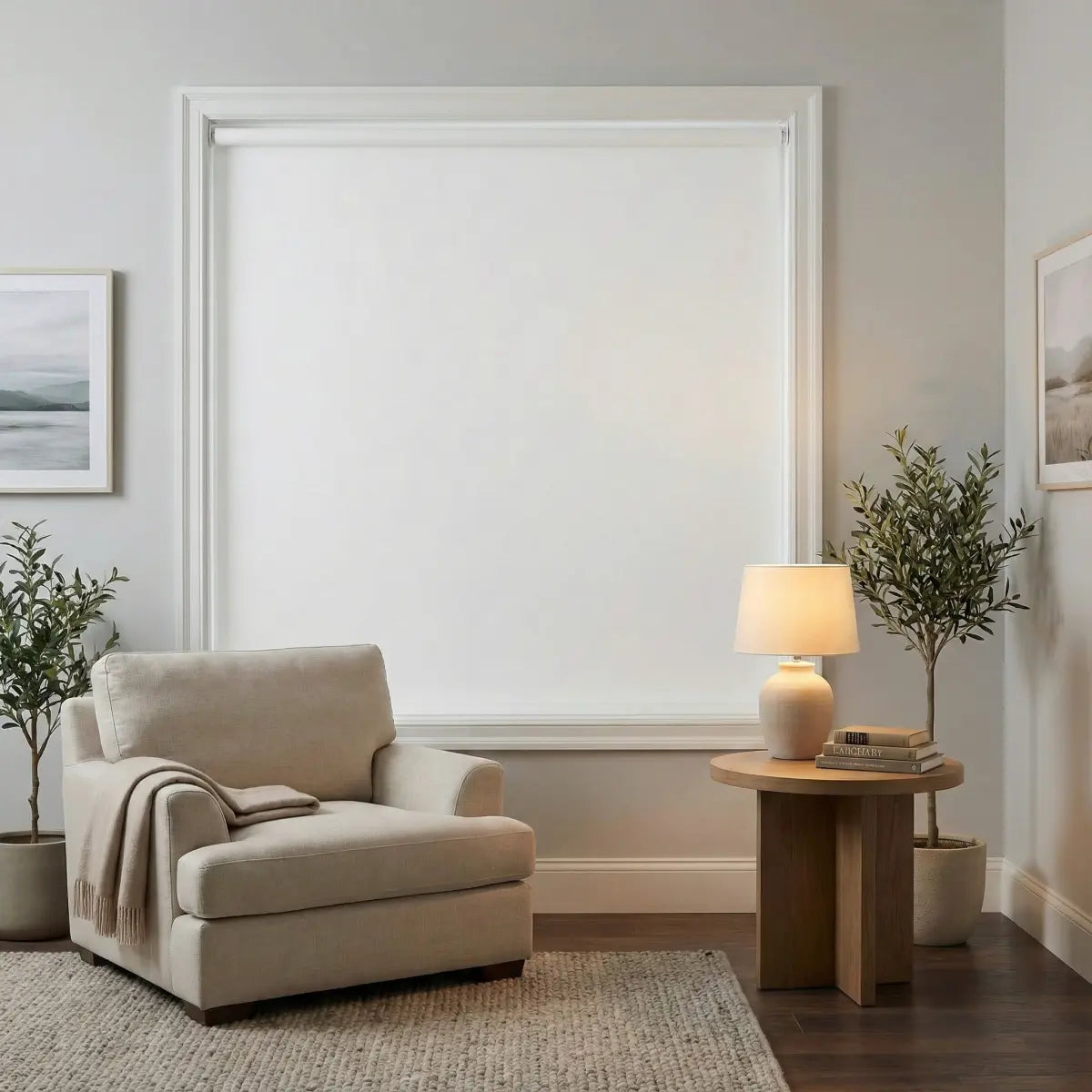 Custom Blackout Roller Shades - 100% Light Blocking Window Shades