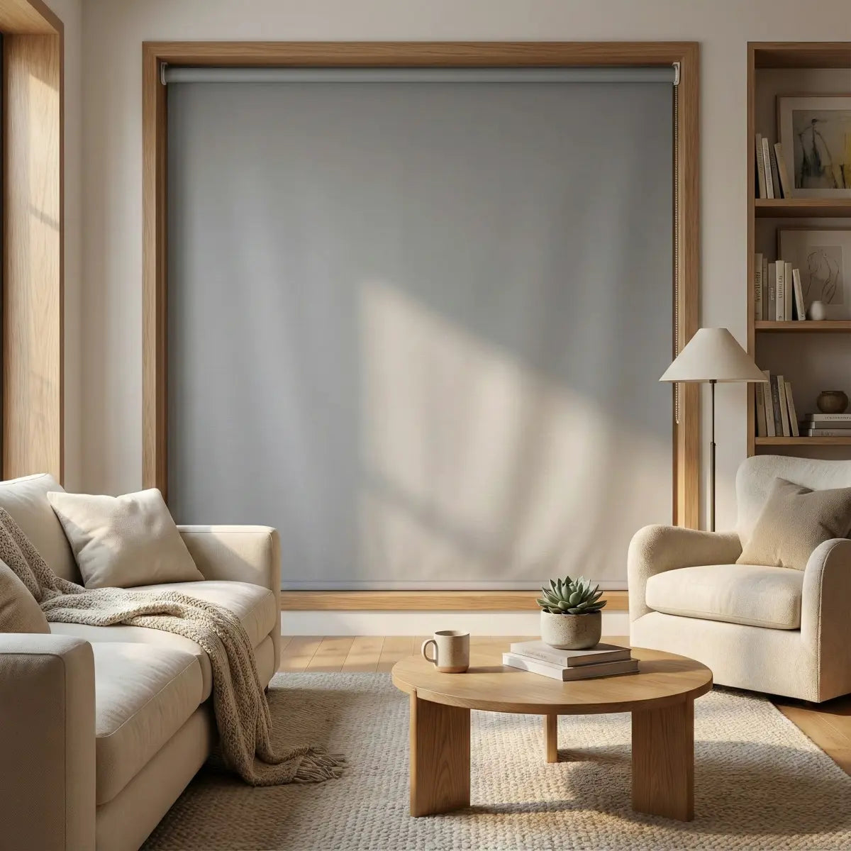 Custom Blackout Roller Shades - 100% Light Blocking Window Shades
