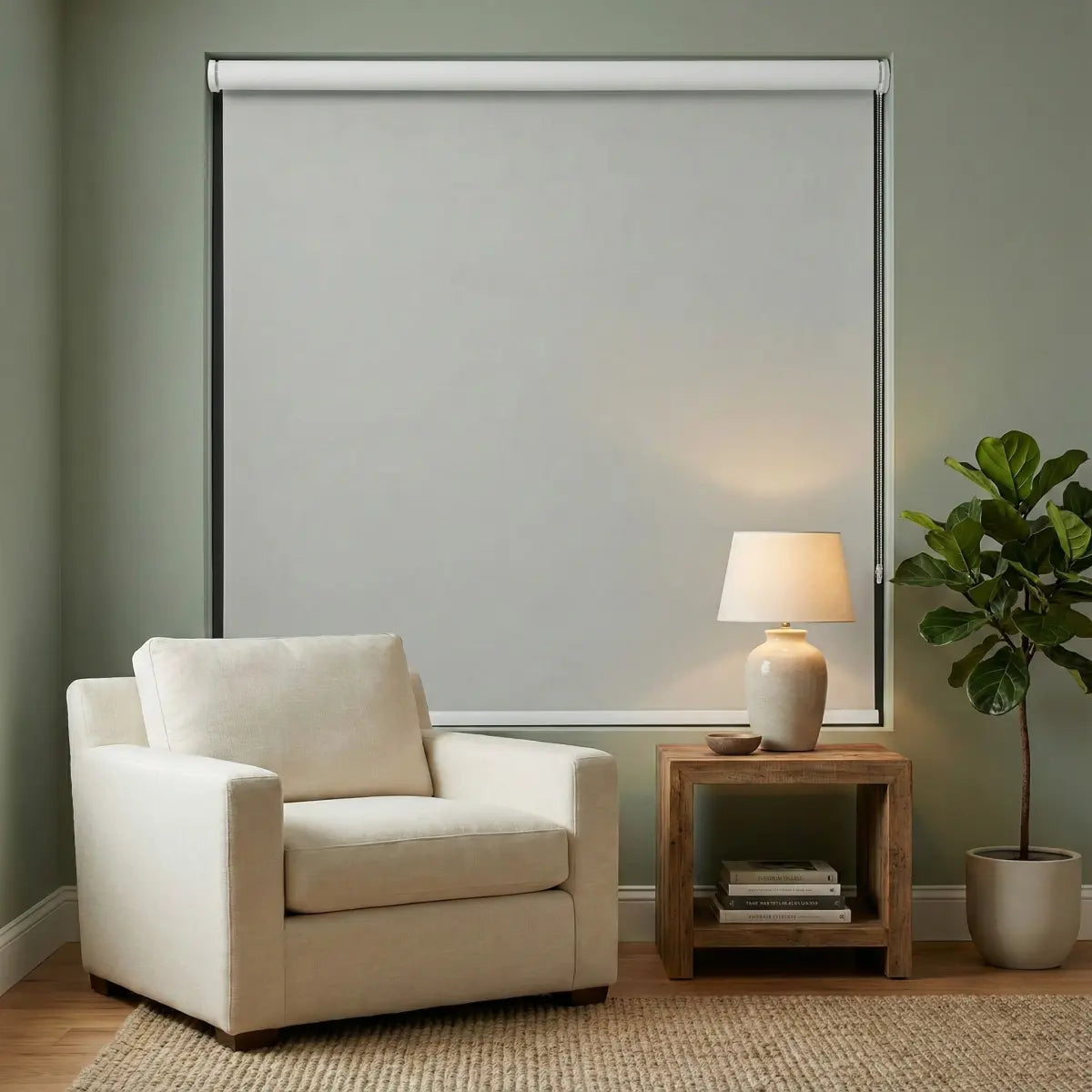 Custom Blackout Roller Shades - 100% Light Blocking Window Shades