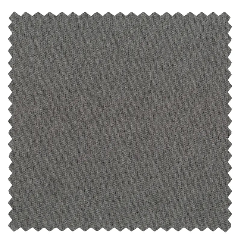 DraperyUS Custom Extra Long 100% Blackout Linen Curtains - Smoke Grey - A concentrated and deep smoky grey tone - Fabric Swatch.