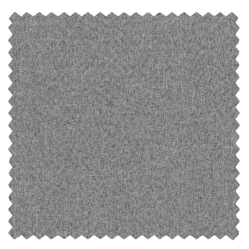 DraperyUS Custom Extra Long 100% Blackout Linen Curtains - Light Grey - A classic, cool-toned neutral color - Fabric Swatch.