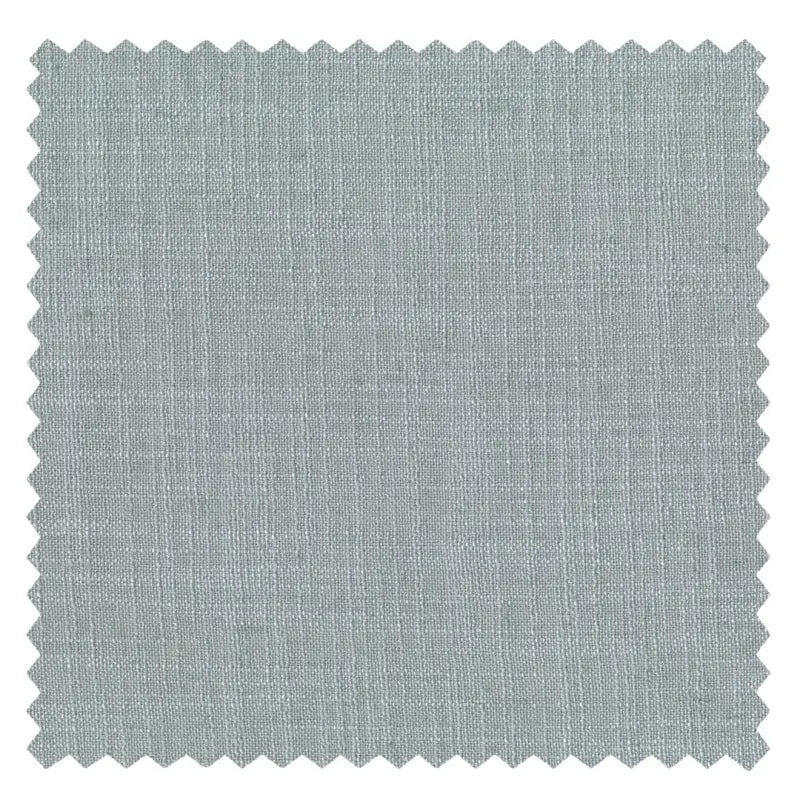DraperyUS Custom Roman Shades Mist Blue