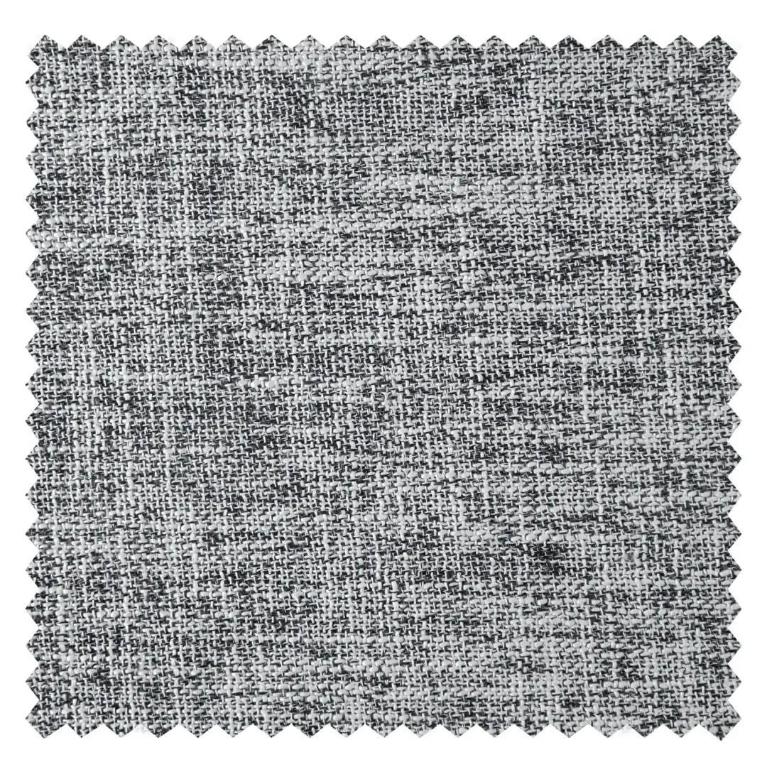 DraperyUS Custom 100% Blackout Linen Curtains - Stone Grey - A grounded, medium-toned grey that fits any modern interior - Fabric Swatch.