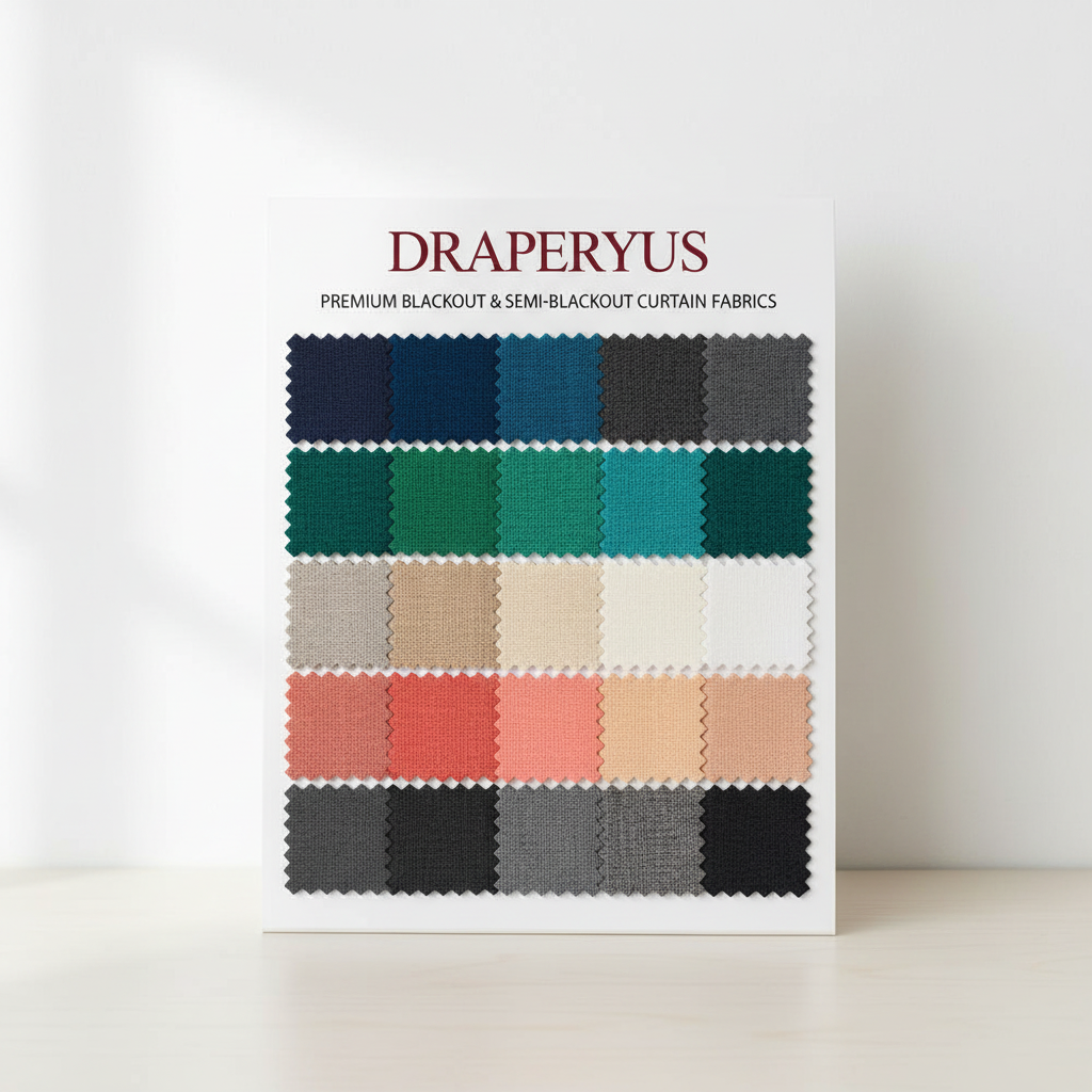 Fabric swatch card display