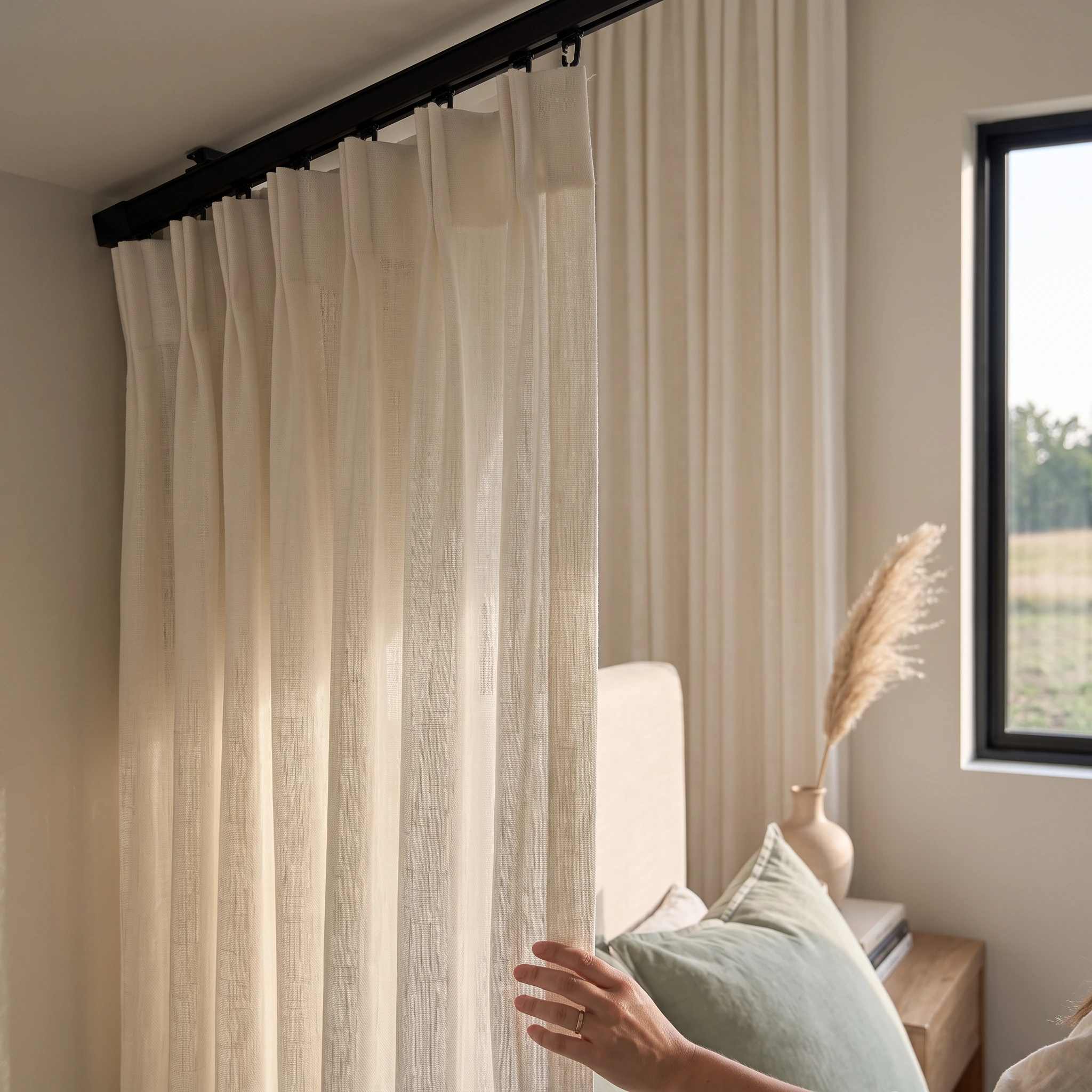DraperyUS Custom Drapery Cream White