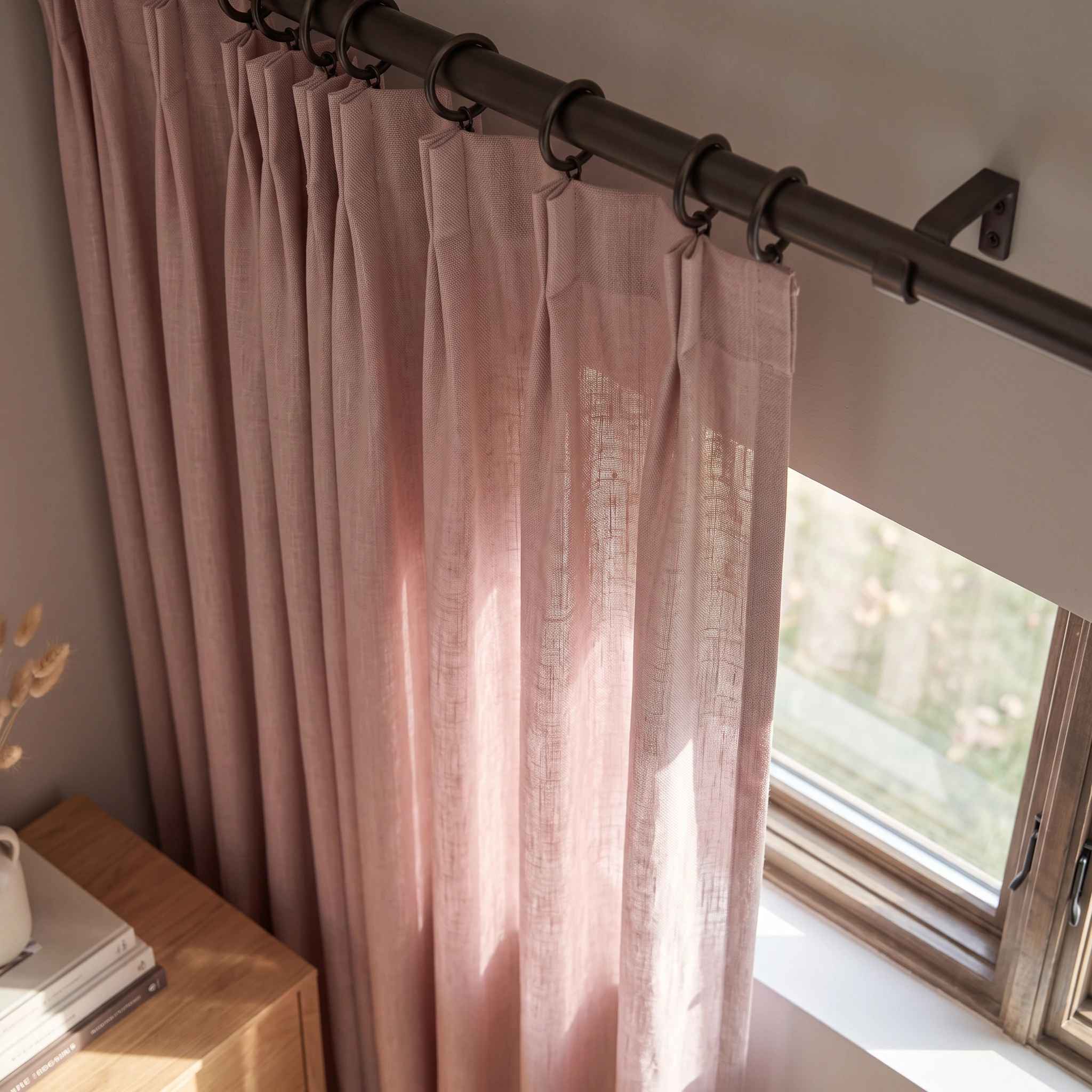 DraperyUS Custom Drapery Sand Beige
