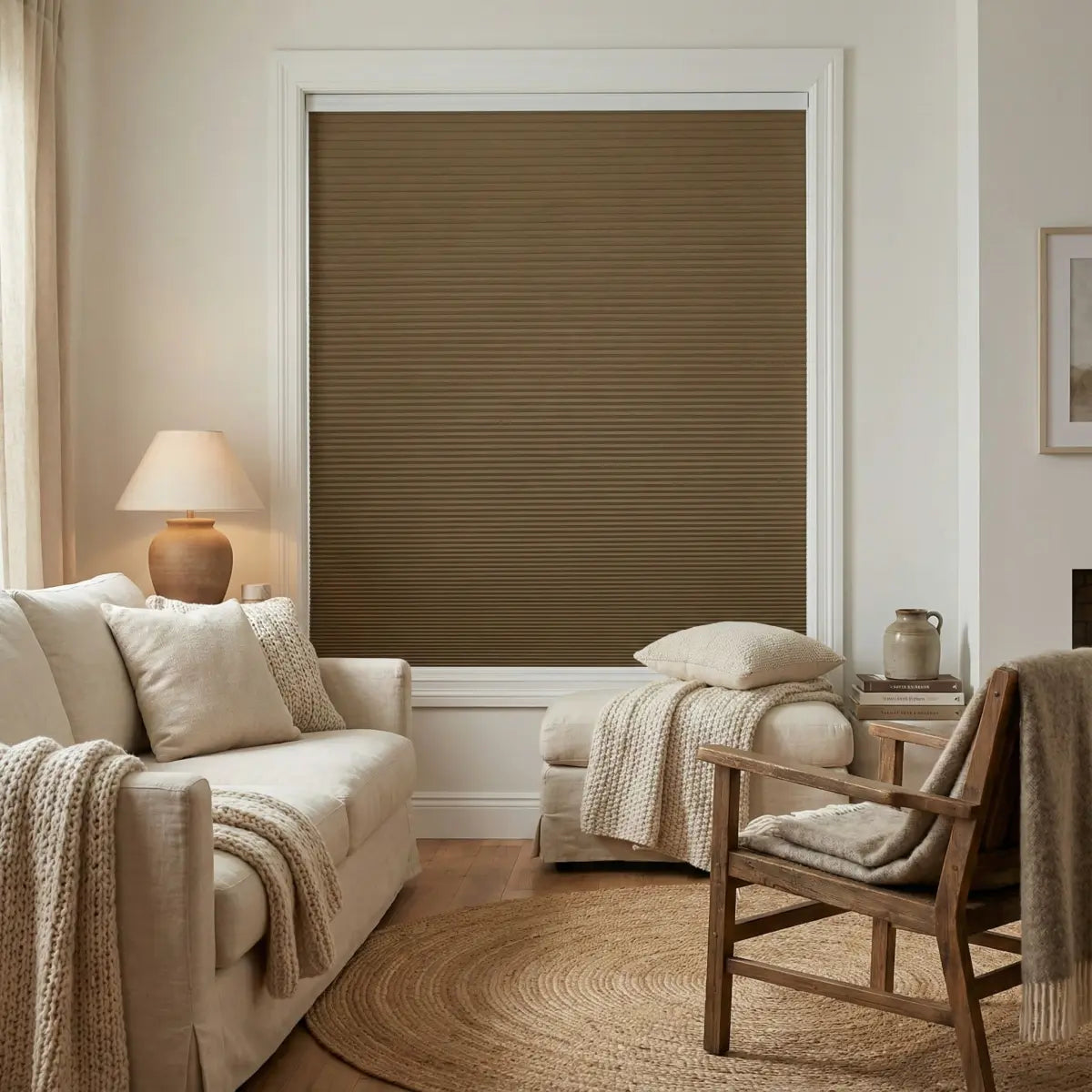 Custom Blackout Honeycomb Shades - 15 Colors Available