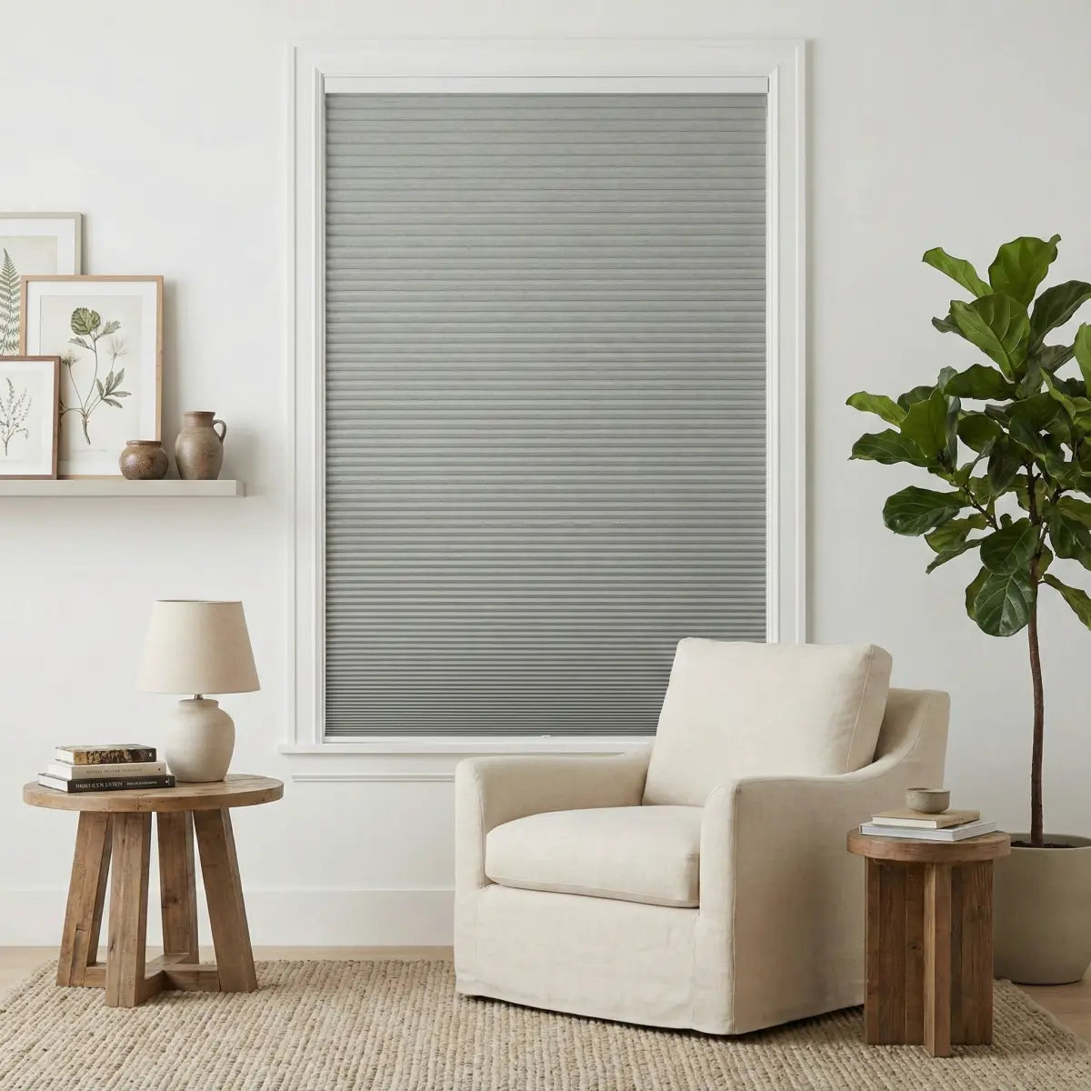 Custom Blackout Honeycomb Shades - 15 Colors Available