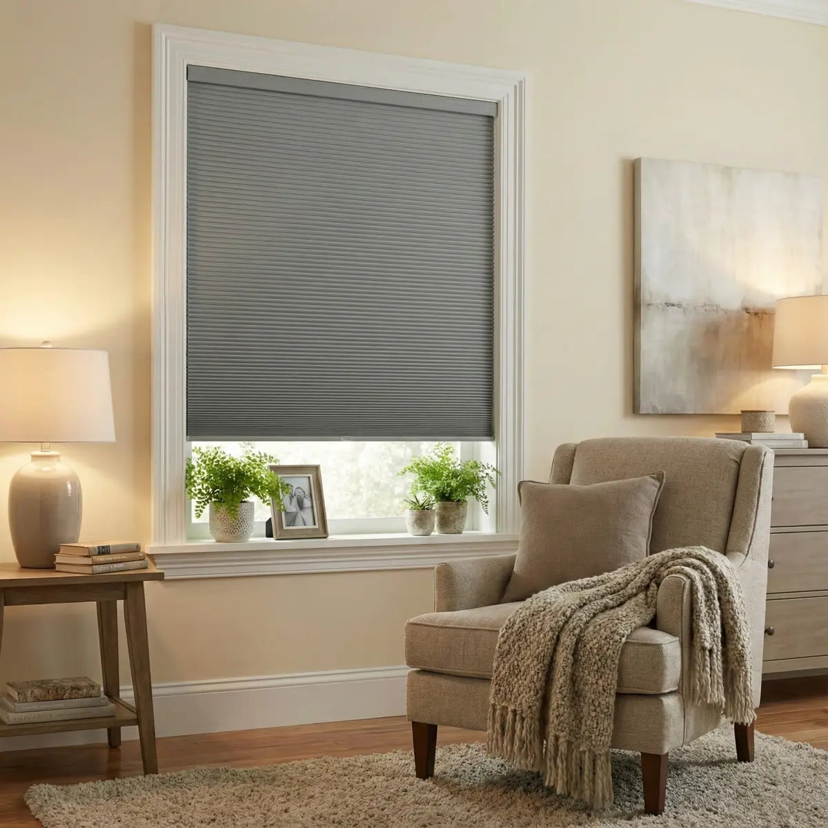 Custom Blackout Honeycomb Shades - 15 Colors Available