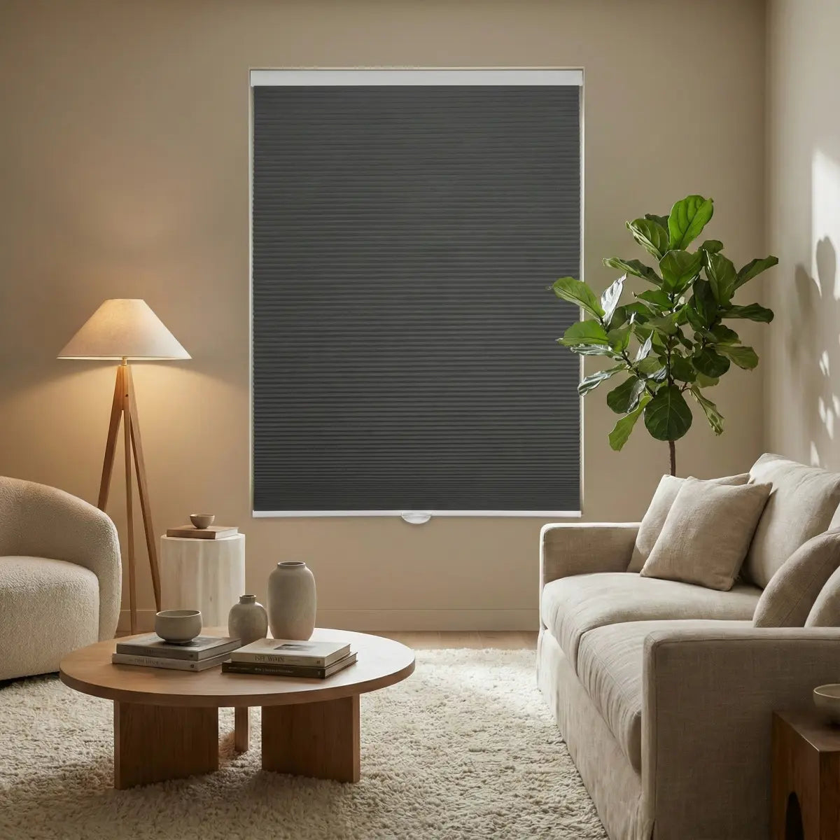 Custom Blackout Honeycomb Shades - 15 Colors Available