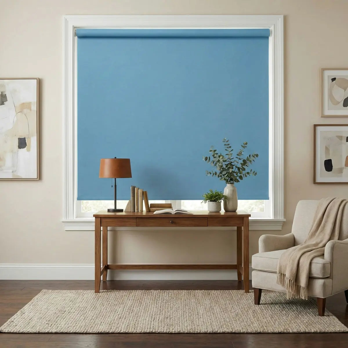 Custom Blackout Roller Shades - 100% Light Blocking Window Shades