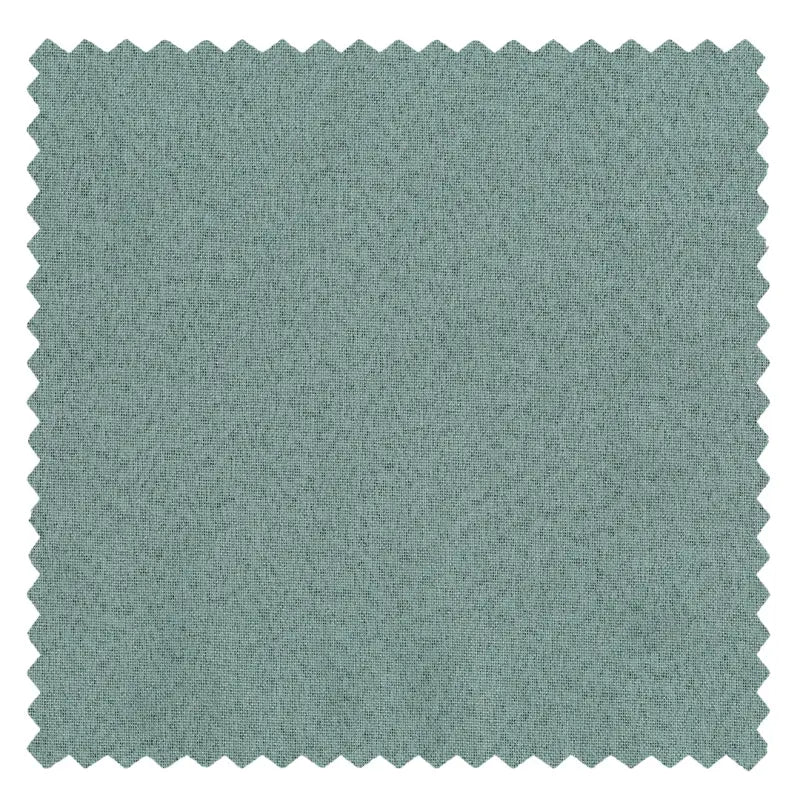 DraperyUS Custom Extra Long 100% Blackout Linen Curtains - Ocean Green - A light cyan-blue reminiscent of tranquil waters - Fabric Swatch.