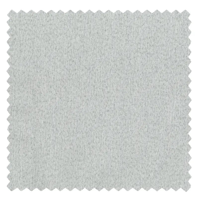 DraperyUS Custom Extra Long 100% Blackout Linen Curtains - Off-White/Cloud - An extremely light grey-white for a clean look - Fabric Swatch.