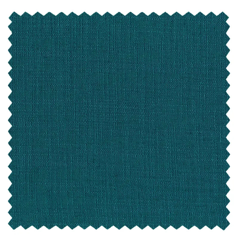 DraperyUS Custom Roman Shades Ocean Teal 